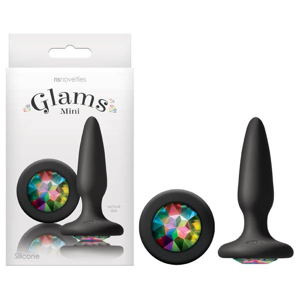 Glams Rainbow Gem Mini Butt Plug - Mr and Mrs D's