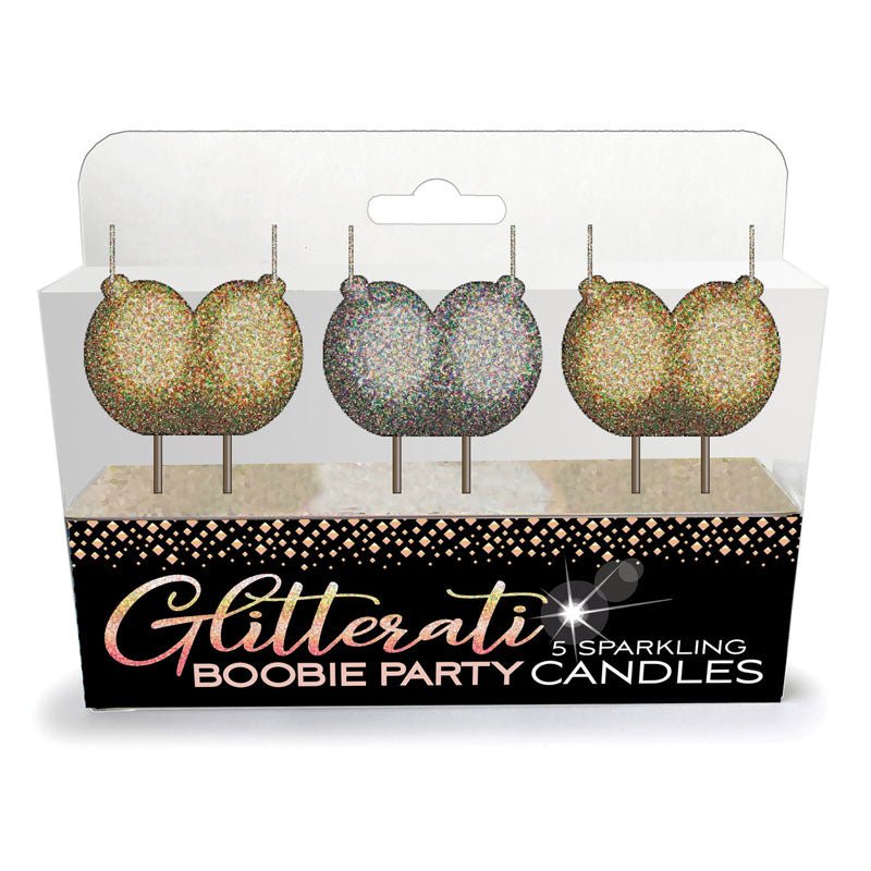 Glitterati - Boobie Candle Set - Mr and Mrs D's