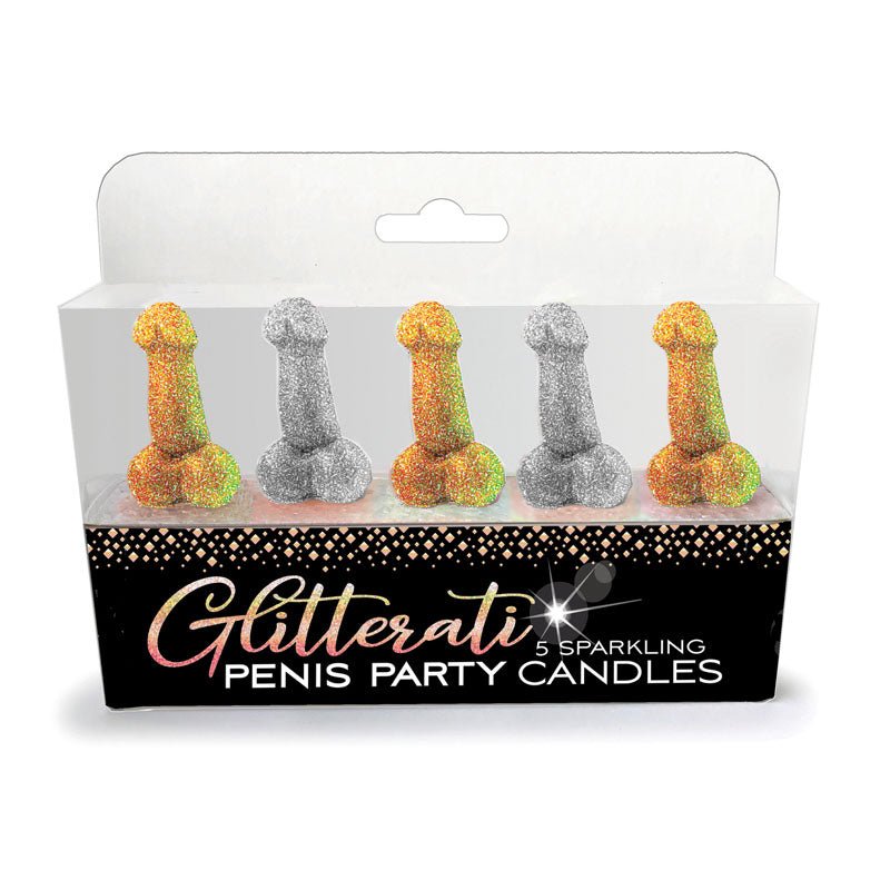 Glitterati - Penis Party Candles - Mr and Mrs D's