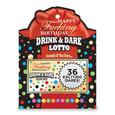 Happy Fucking Birthday Lotto - Mr and Mrs D's