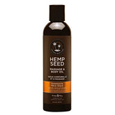 Hemp Seed Massage & Body Oil Dreamsicle 237ml - Mr and Mrs D's