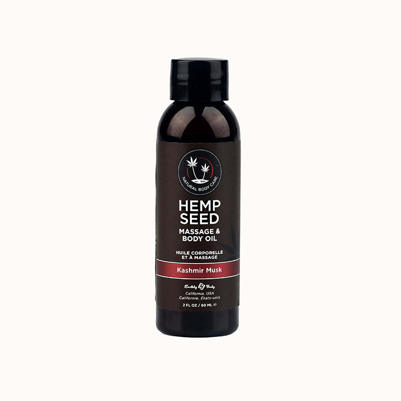Hemp Seed Massage & Body Oil Kashmir Musk - 60ml - Mr and Mrs D's