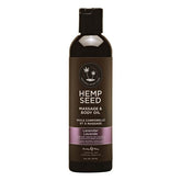 Hemp Seed Massage & Body Oil - Lavender Scented - 237 ml Bottle - Mr and Mrs D's