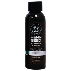 Hemp Seed Massage & Body Oil - Lavender Scented - 59 ml Bottle - Mr and Mrs D's