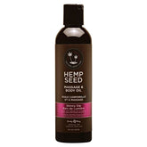 Hemp Seed Massage & Body Oil - Vanilla & Fairy Floss Scented - 237 ml - Mr and Mrs D's
