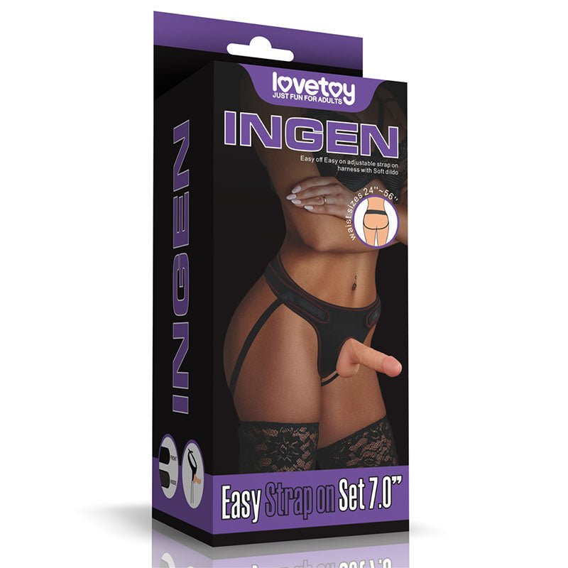Ingen Easy Strap - On Set 7" - Mr and Mrs D's