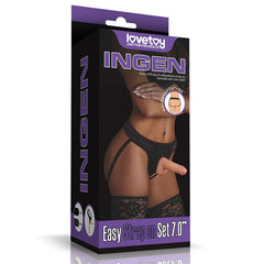 Ingen Easy Strap - On Set 7" - Mr and Mrs D's