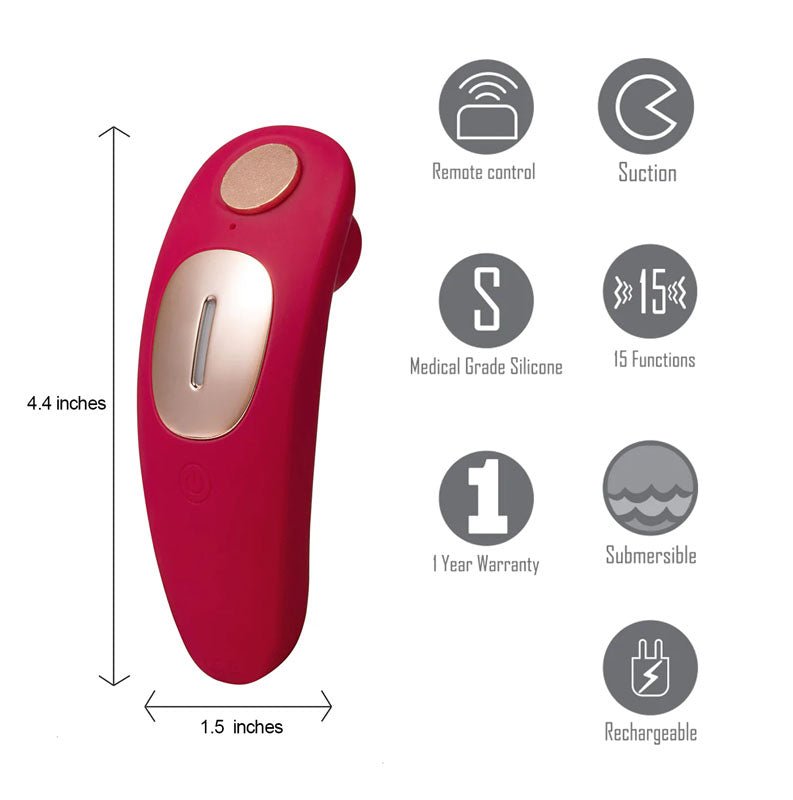 Maia Remi Suction Vibrator - Mr and Mrs D's