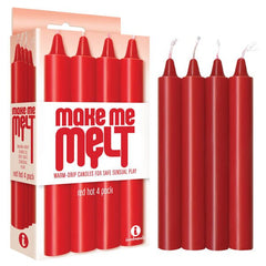 Make Me Melt Drip Candles Sex wax - Red - Mr and Mrs D's