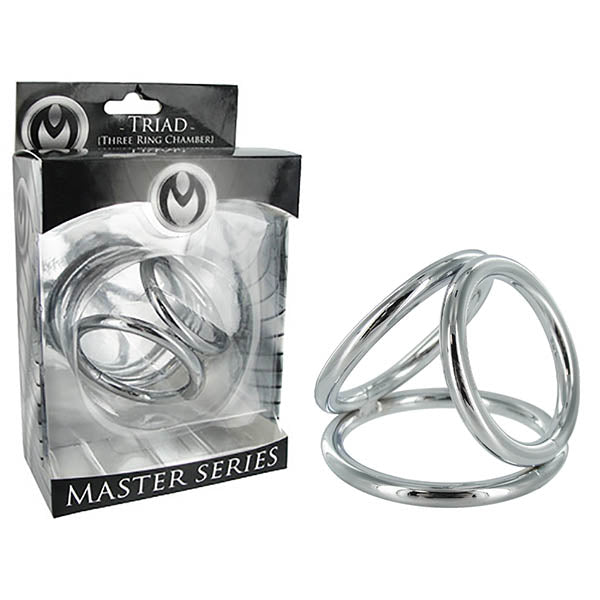 Master Series The Triad Cock Ring/Cage - Mr and Mrs D's