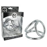 Master Series The Triad Cock Ring/Cage - Mr and Mrs D's