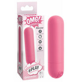 OMG! Bullets Play - Pink USB Rechargeable Bullet - Mr and Mrs D's