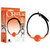 Orange Is The New Black - Siligag - Black/Orange Ball Gag - Mr and Mrs D's