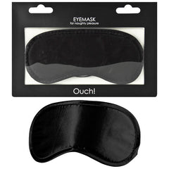 Ouch! Black Soft Eyemask - Mr and Mrs D's
