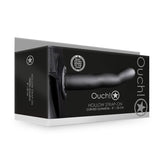 OUCH! Curved Hollow Strap - on - 8in/20cm - Mr and Mrs D's