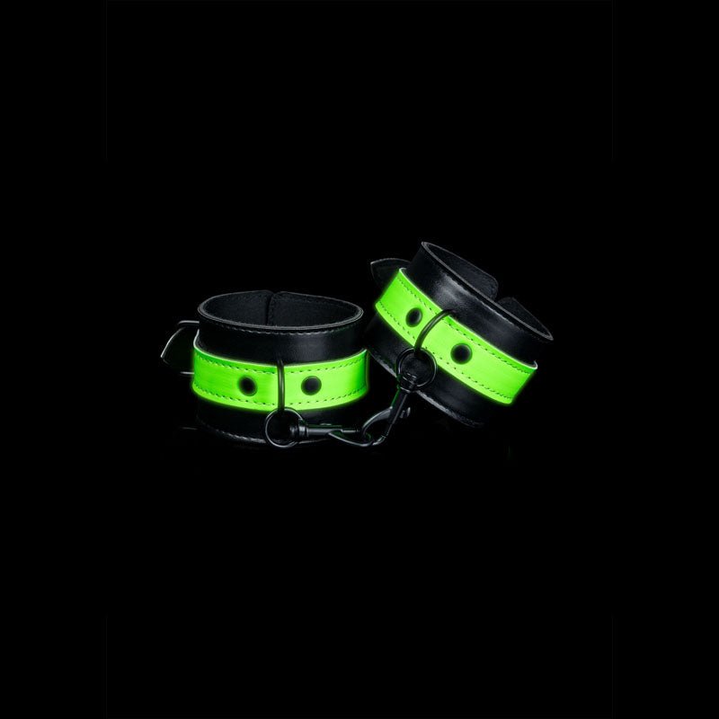 OUCH! Glow In The Dark Handcuffs - Mr and Mrs D's
