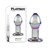 Playboy Pleasure JEWELS GLASS BUTT PLUG - Mr and Mrs D's