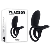 Playboy Pleasure JUST RIGHT Vibrating Cock Ring - Mr and Mrs D's