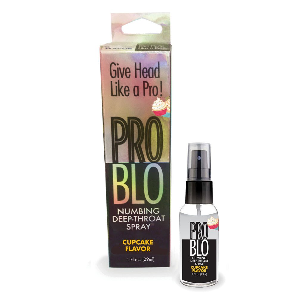 ProBlo Deep Throat Spray - Cupcake Oral Desensitiser - Mr and Mrs D's
