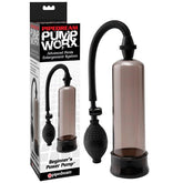 Pump Worx Beginner's Power Penis Pump - Smokey - Mr and Mrs D's