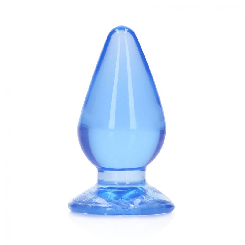 REALROCK 11.5 cm Anal Butt Plug - Blue - Mr and Mrs D's