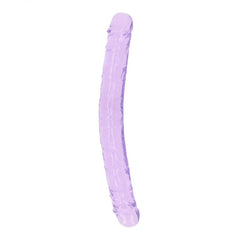 REALROCK 34 cm Double Dong - Purple - Mr and Mrs D's