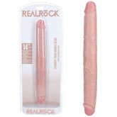 REALROCK 35cm Thick Double Dildo - Flesh - Mr and Mrs D's