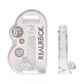 RealRock 6'' Realistic Dildo With Balls - Mr and Mrs D's