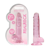 RealRock 7'' Realistic Dildo With Balls - Mr and Mrs D's