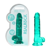 RealRock 7'' Realistic Dildo With Balls - Mr and Mrs D's