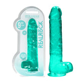REALROCK Realistic Dildo With Balls 9" - Mr and Mrs D's