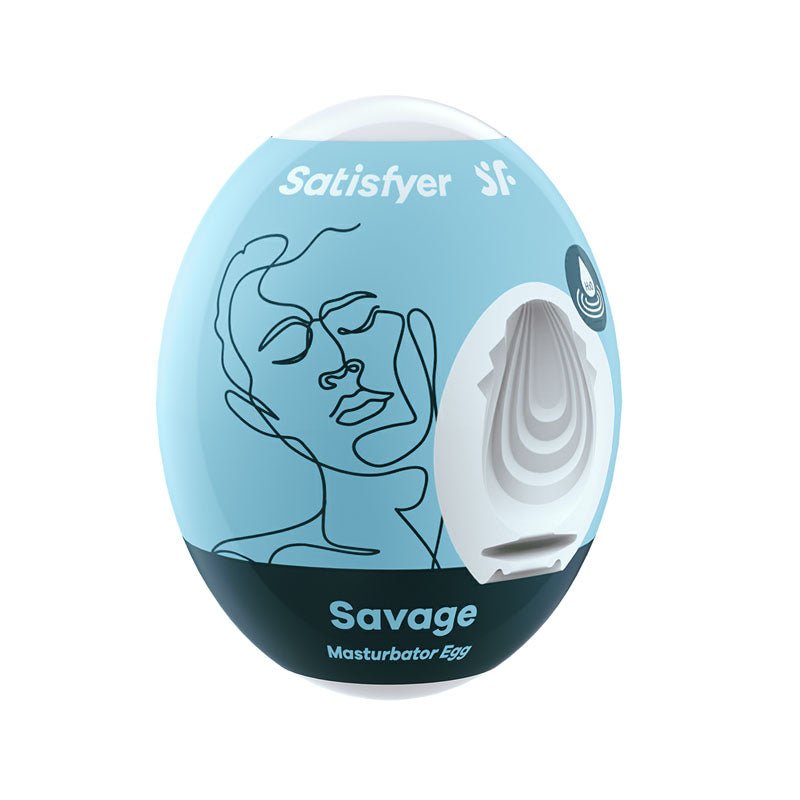 Satisfyer Masturbator Egg - Savage - Mr and Mrs D's