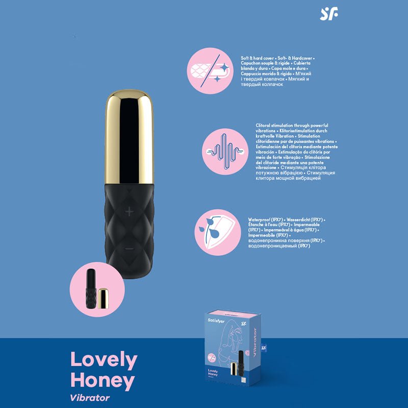 Satisfyer Mini Lovely Honey Bullet Vibrator - Mr and Mrs D's