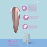 Satisfyer Number 1 Air - Pulse Vibrator - Mr and Mrs D's