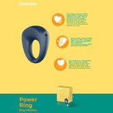 Satisfyer Power Ring Vibrating Cock Ring - Mr and Mrs D's