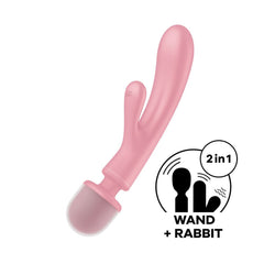 Satisfyer Top Secret Rabbit Vibrator and BodyWand - Mr and Mrs D's