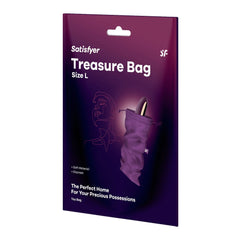 Satisfyer Treasure Bag Large - Violet - Mr and Mrs D's