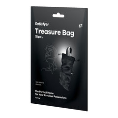 Satisfyer Treasure Sex Toy Bag Large - Black - Mr and Mrs D's