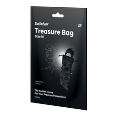 Satisfyer Treasure Sex Toy Bag Medium - Black - Mr and Mrs D's