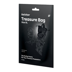 Satisfyer Treasure Sex Toy Bag XLarge - Black - Mr and Mrs D's