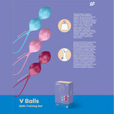Satisfyer V Balls Vibrator Kegel Balls - Mr and Mrs D's