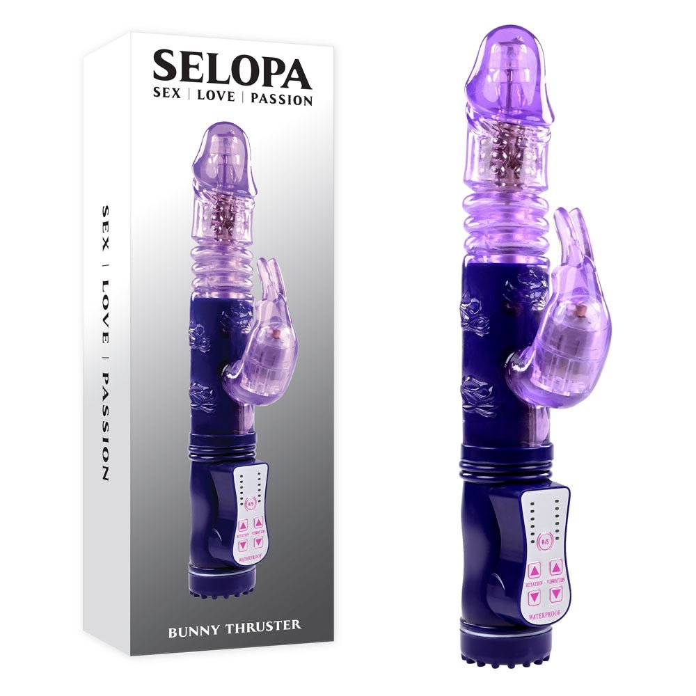 Selopa BUNNY THRUSTER RABBIT VIBRATOR - Mr and Mrs D's