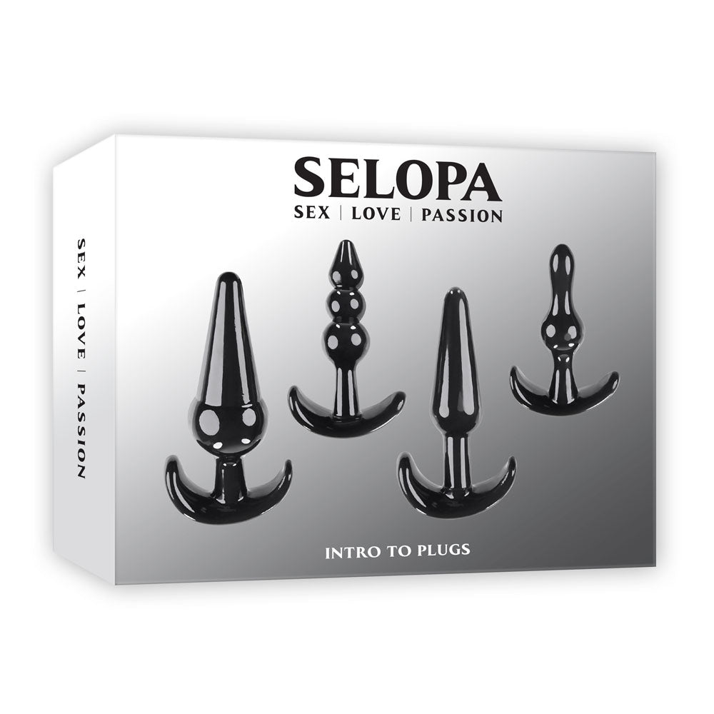 Selopa INTRO TO PLUGS Anal Butt Plug Set - Mr and Mrs D's