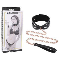 Sex & Mischief Brat Collar & Leash - Mr and Mrs D's
