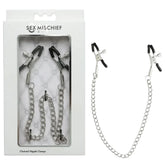 Sex & Mischief Chained Nipple Clamps - Mr and Mrs D's