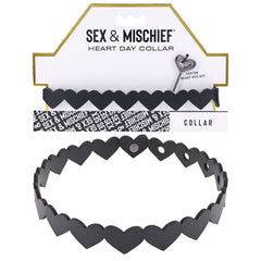 Sex & Mischief Heart Day Collar - Mr and Mrs D's