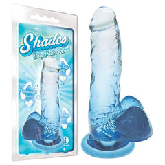 Shades 7'' Jelly TPR Dong - Mr and Mrs D's