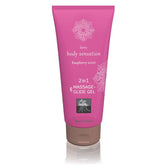 SHIATSU 2in1 Massage & Glide Gel Raspberry Scent - Mr and Mrs D's