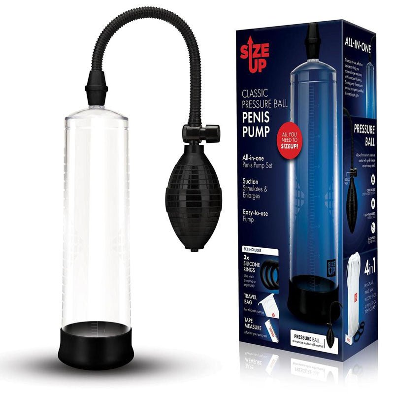 Size Up Classic Ball Penis Pump - Mr and Mrs D's