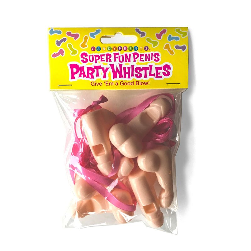 Super Fun Penis Party Whistles - Mr and Mrs D's